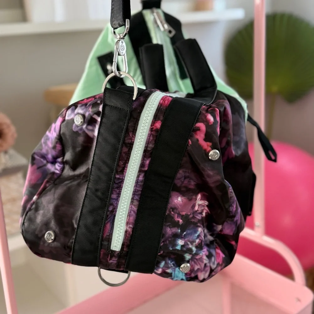 Lululemon Do It Up Duffle | Mint Moment Floral | One Size